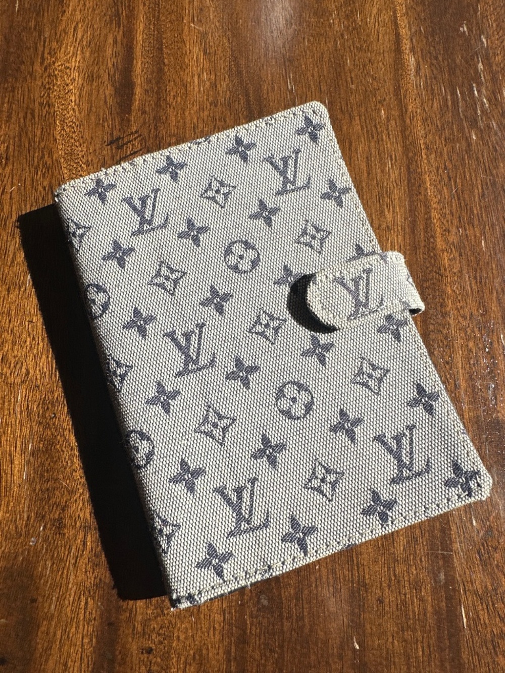 Vintage Denim Louis Vuitton PM Agenda